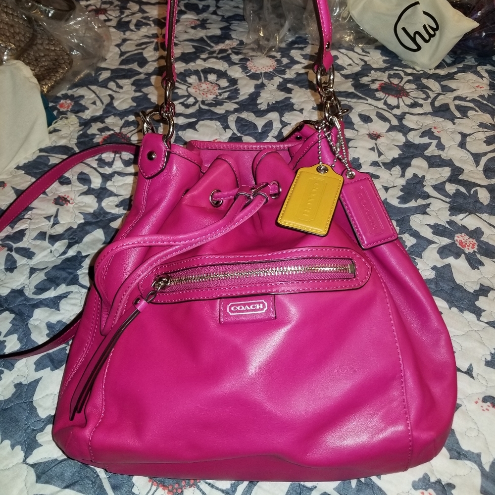Coach Leather Hobo